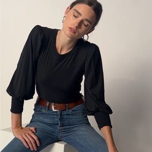 nation ltd Loren tee black L